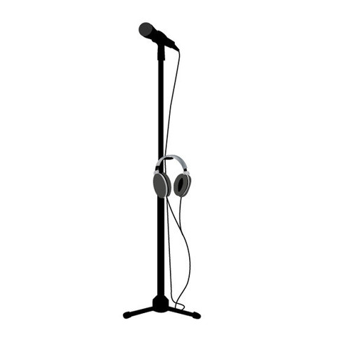 Microphone Stand Png - Free Clipart Images
