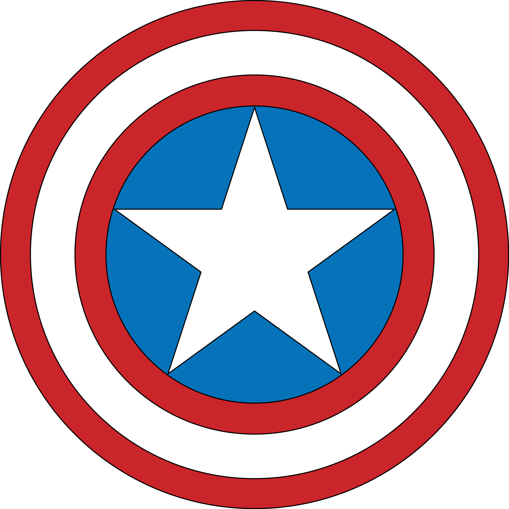 captain america logo | Logospike.com: Famous and Free Vector Logos