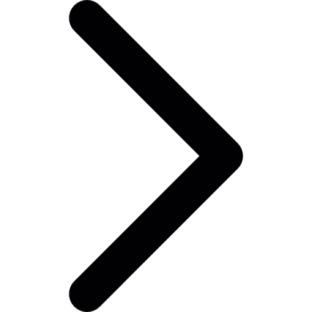 Chevron arrow to right, IOS 7 interface symbol Icons | Free Download