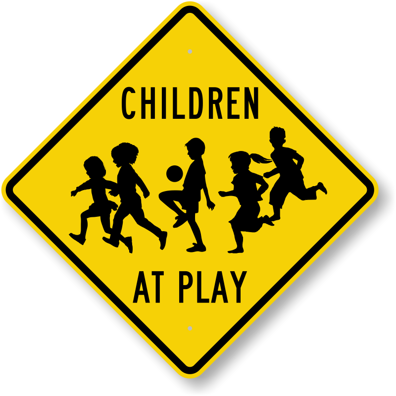 Children at Play Signs | Ship for Free from SmartSign