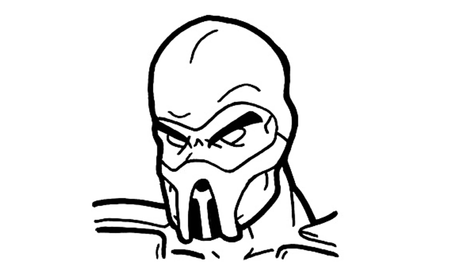 How to Draw Scorpion from Mortal Kombat - YouTube