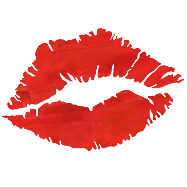 Red lip clipart