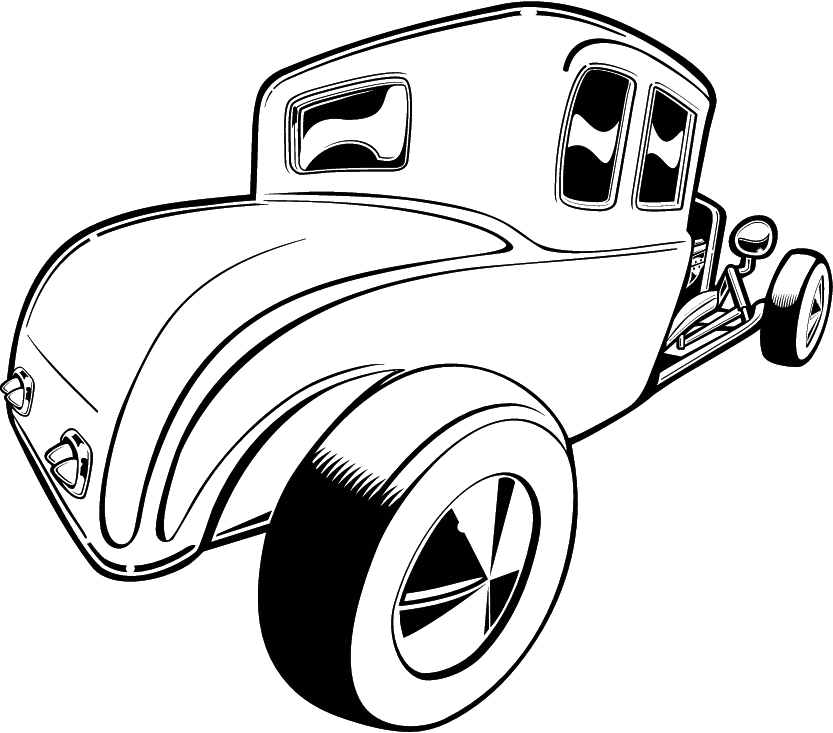 Hot Rod Cars - ClipArt Best