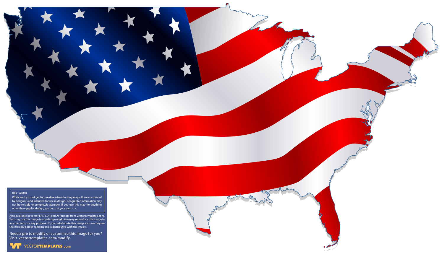 Usa Map Clip Art