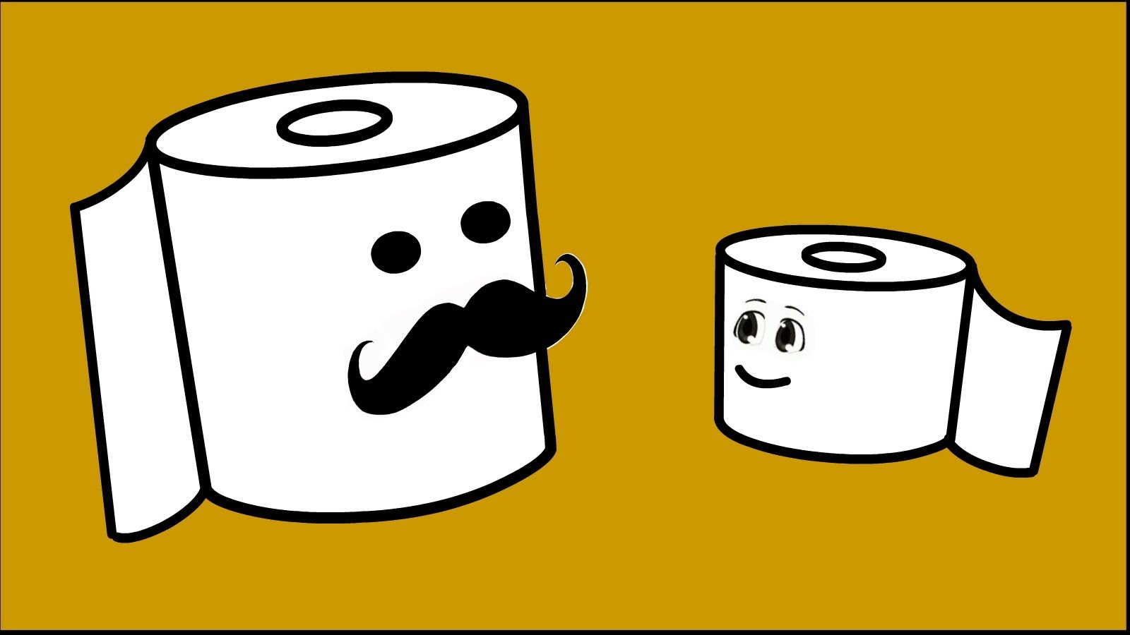 Life Purpose Of A Toilet Paper Roll - Funny Cartoon - Toiley - YouTube