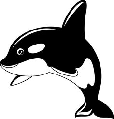 Killer Whale Clipart - Tumundografico