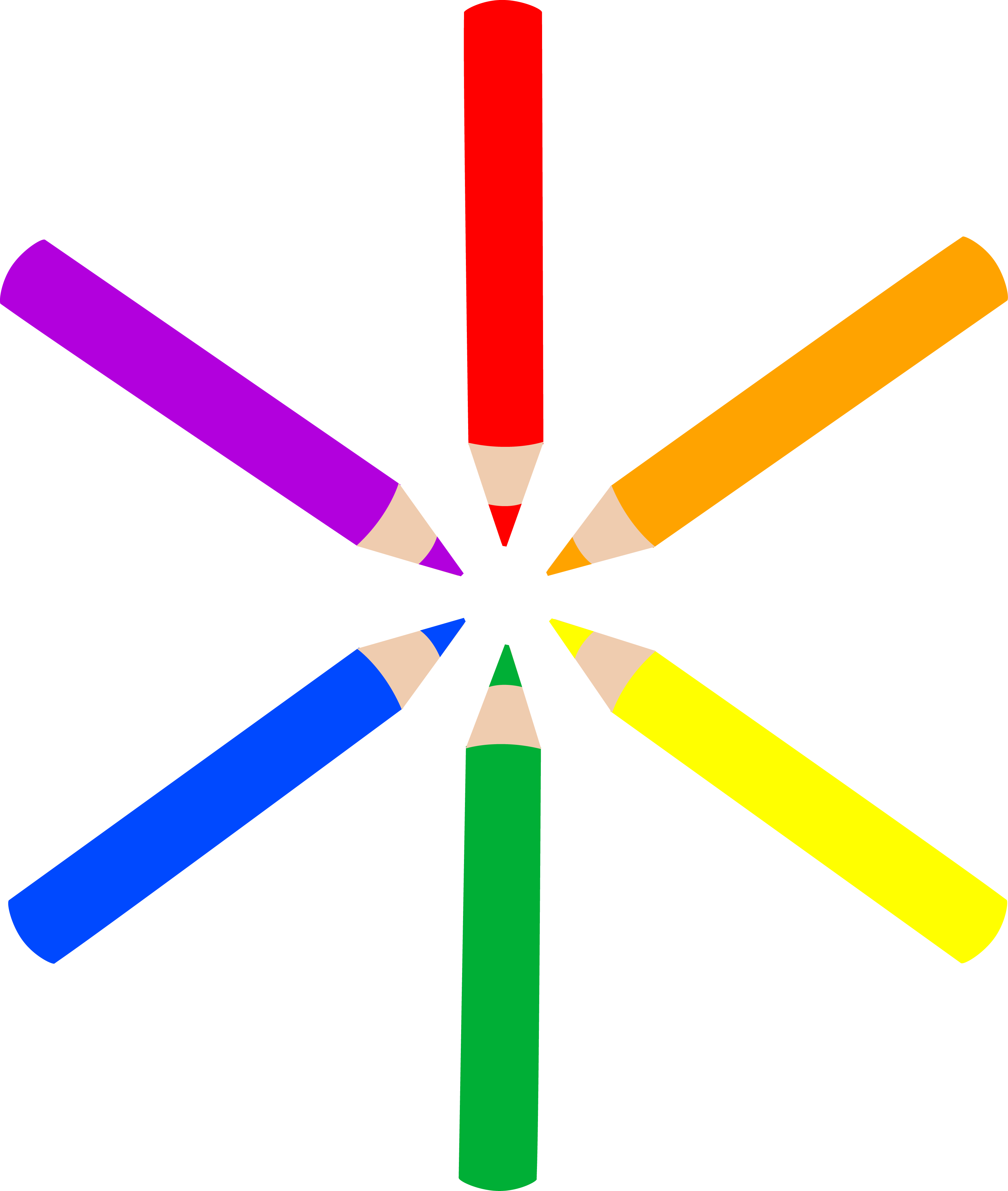 Colored Pencils Clipart