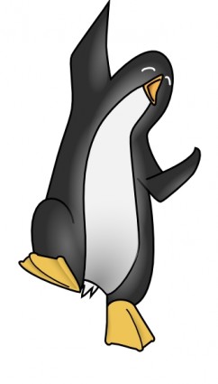 Penguin clip art Vector clip art - Free vector for free download