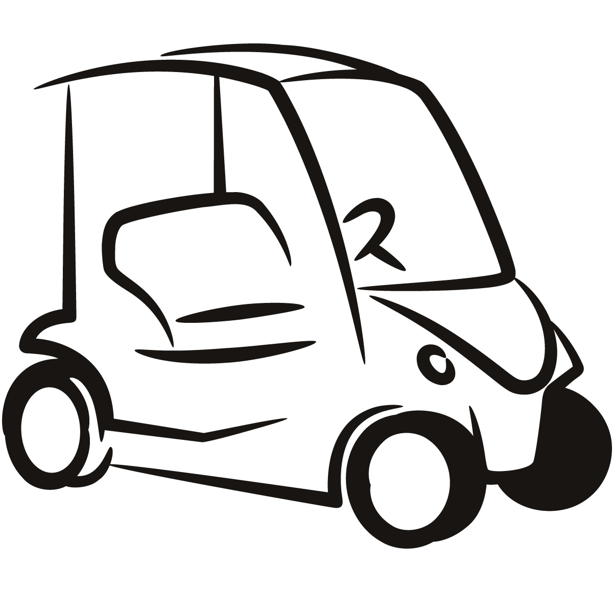 free clipart golf cart - photo #22