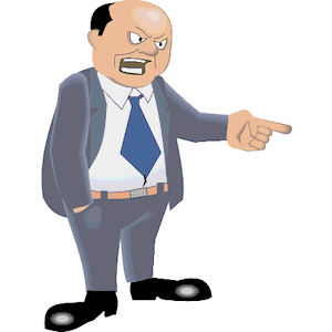 Businessman Angry clipart, cliparts of Businessman Angry free ...