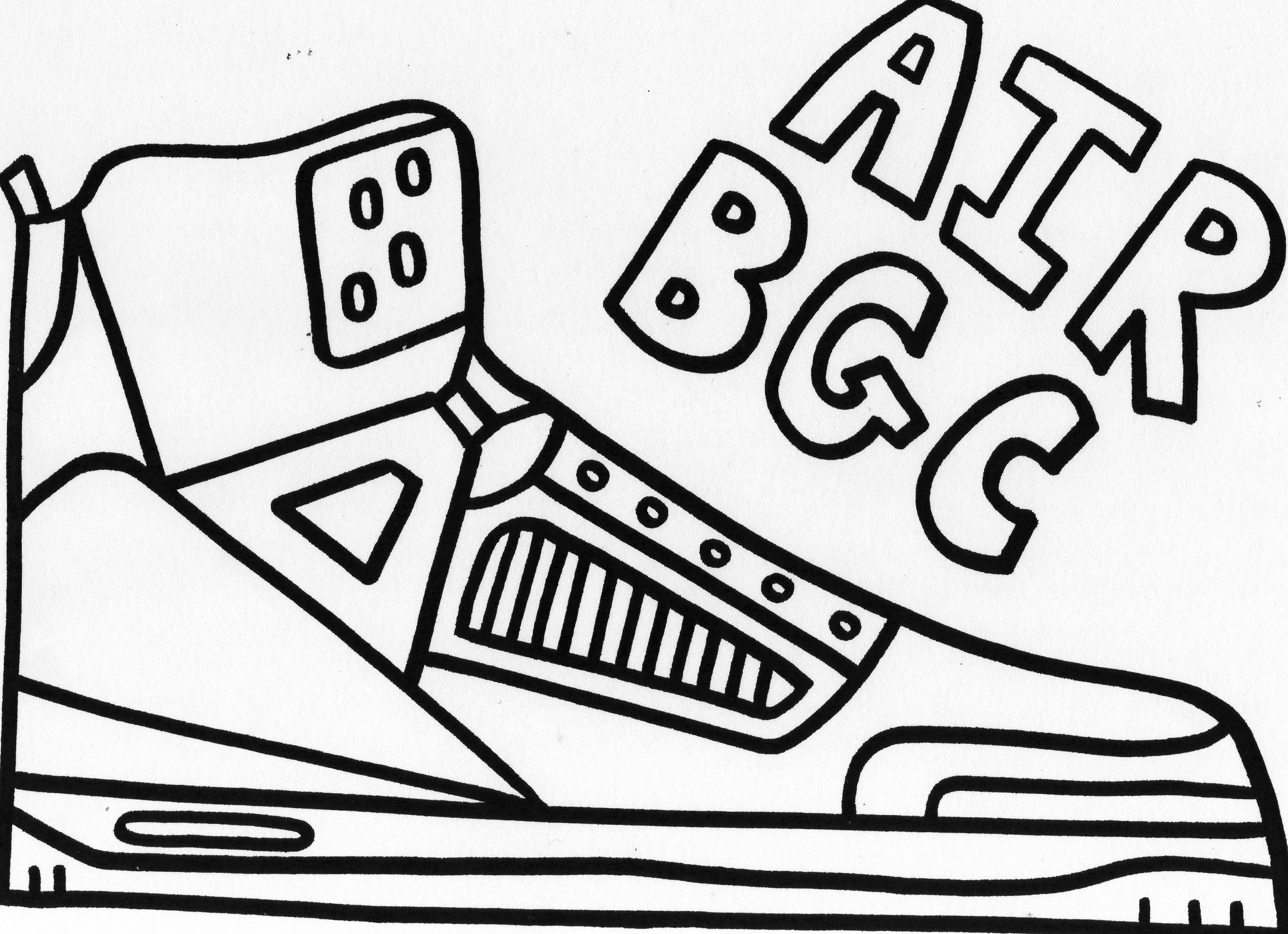 Sneakers Shoes Coloring Coloring - ClipArt Best