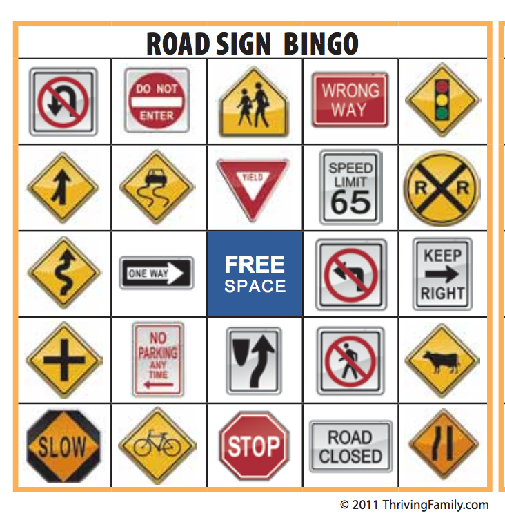 8 Best Images of Printable Road Signs - Free Printable Road Signs ...