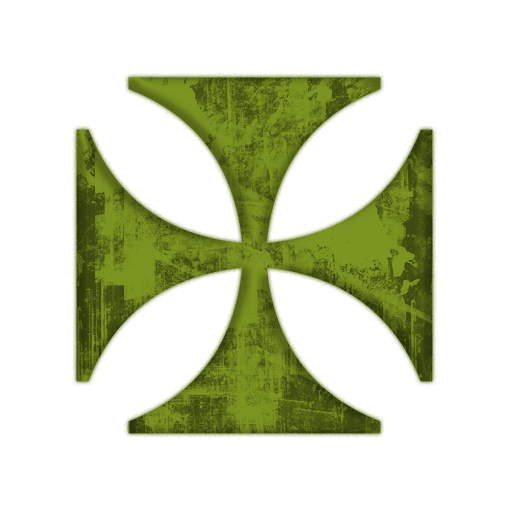 Maltese Cross (crosses) Icon #028804 Â» Icons Etc