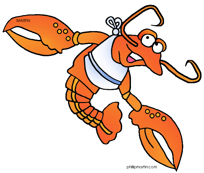 Live Crayfish Clipart