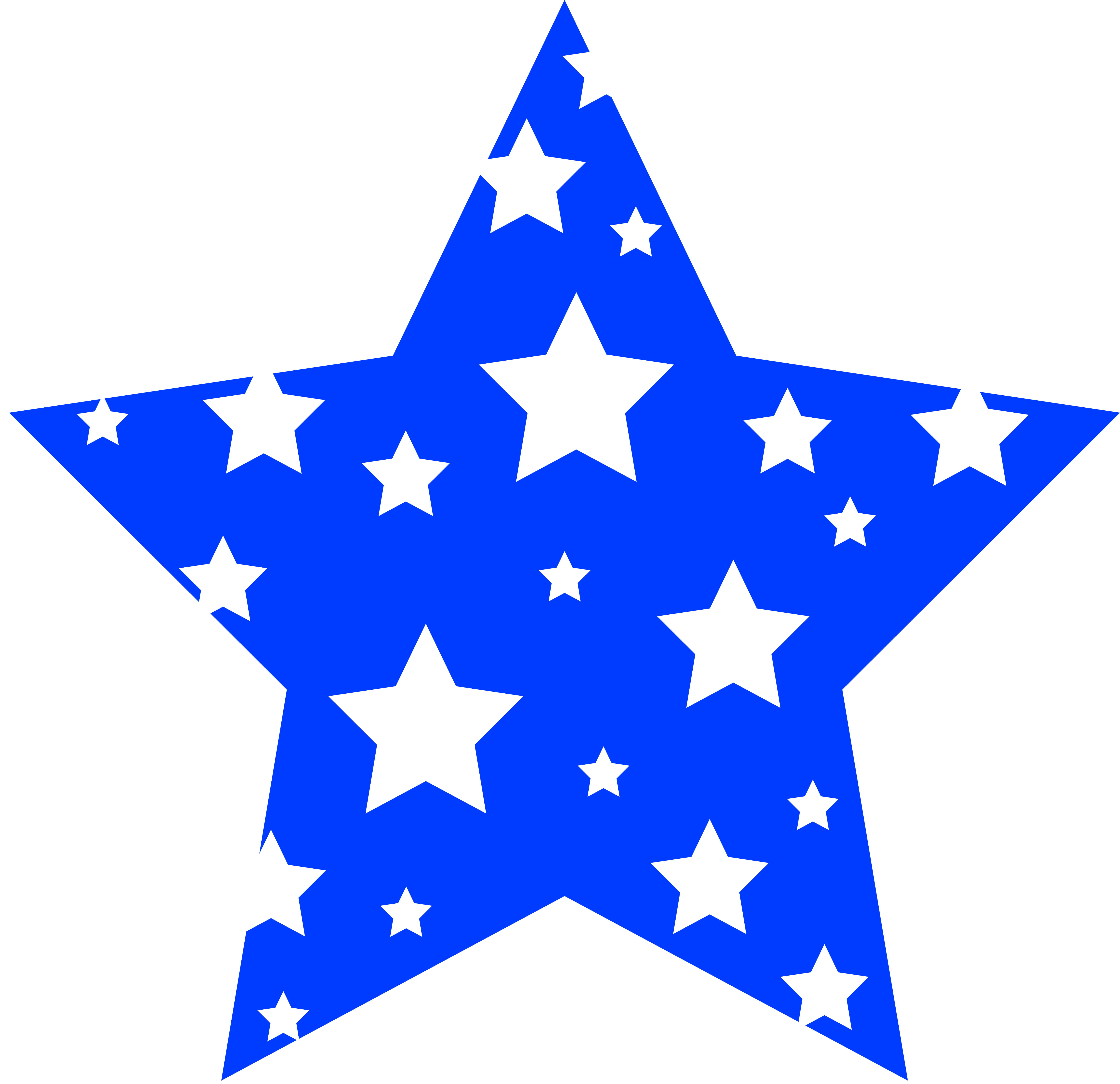 Clip Art Of Blue Star Clipart - Free to use Clip Art Resource