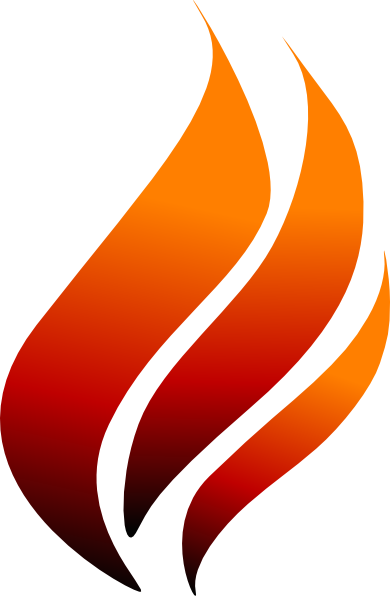 Fire logo clipart