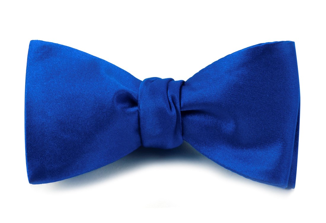 SOLID SATIN BOW TIES - ROYAL BLUE | Ties, Bow Ties, and Pocket ...