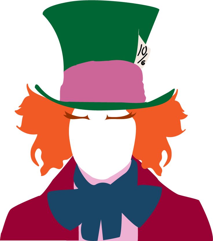 mad hatter hat clipart - photo #22