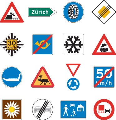 Road Sign Symbols