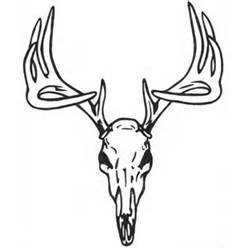 Deer Skull Tattoo Sample Picture #