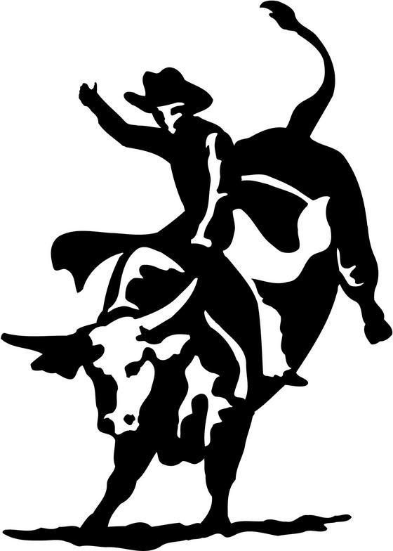 Bull Riding Clip Art