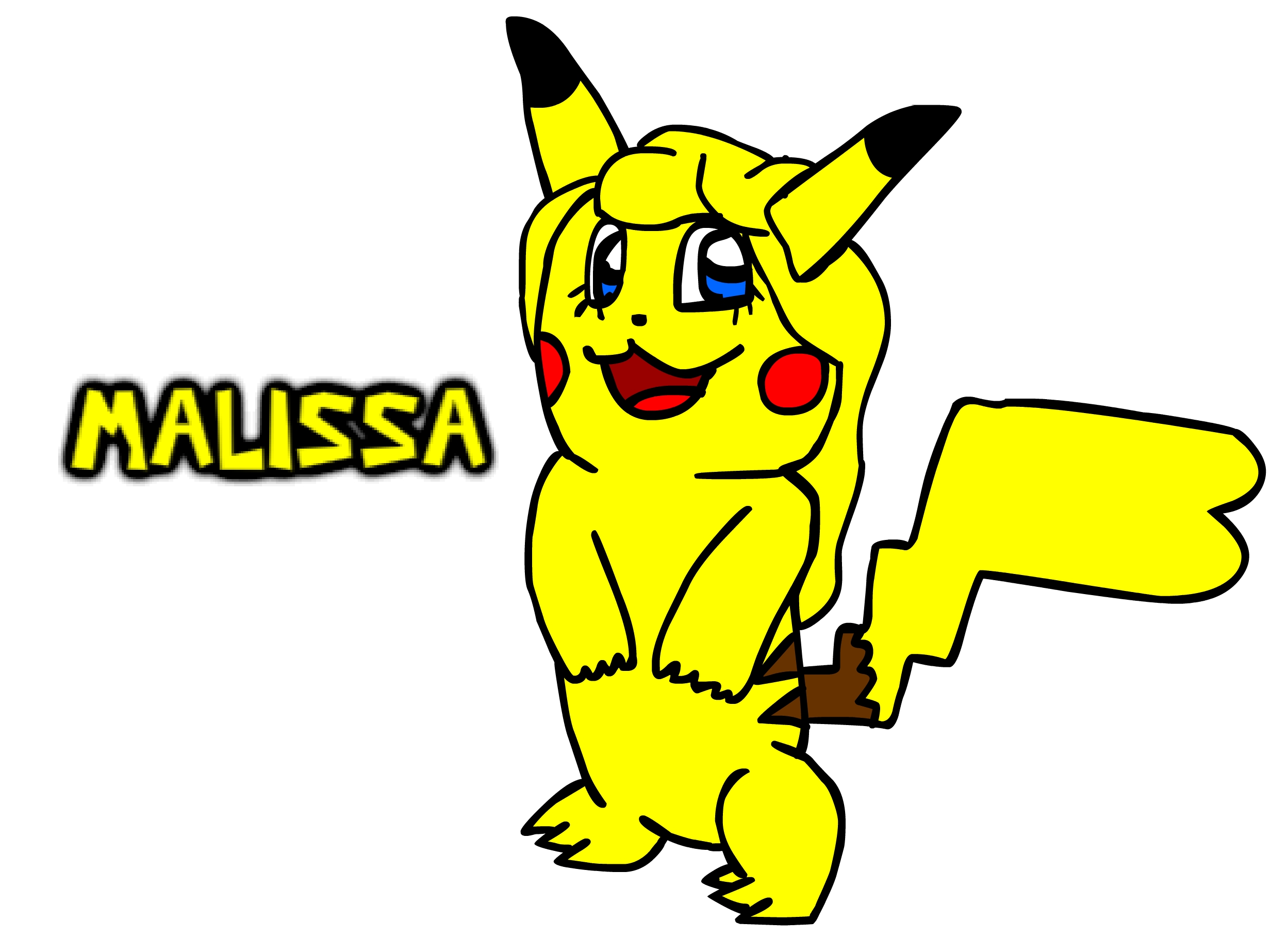 ART TRADES - Malissa the Pikachu