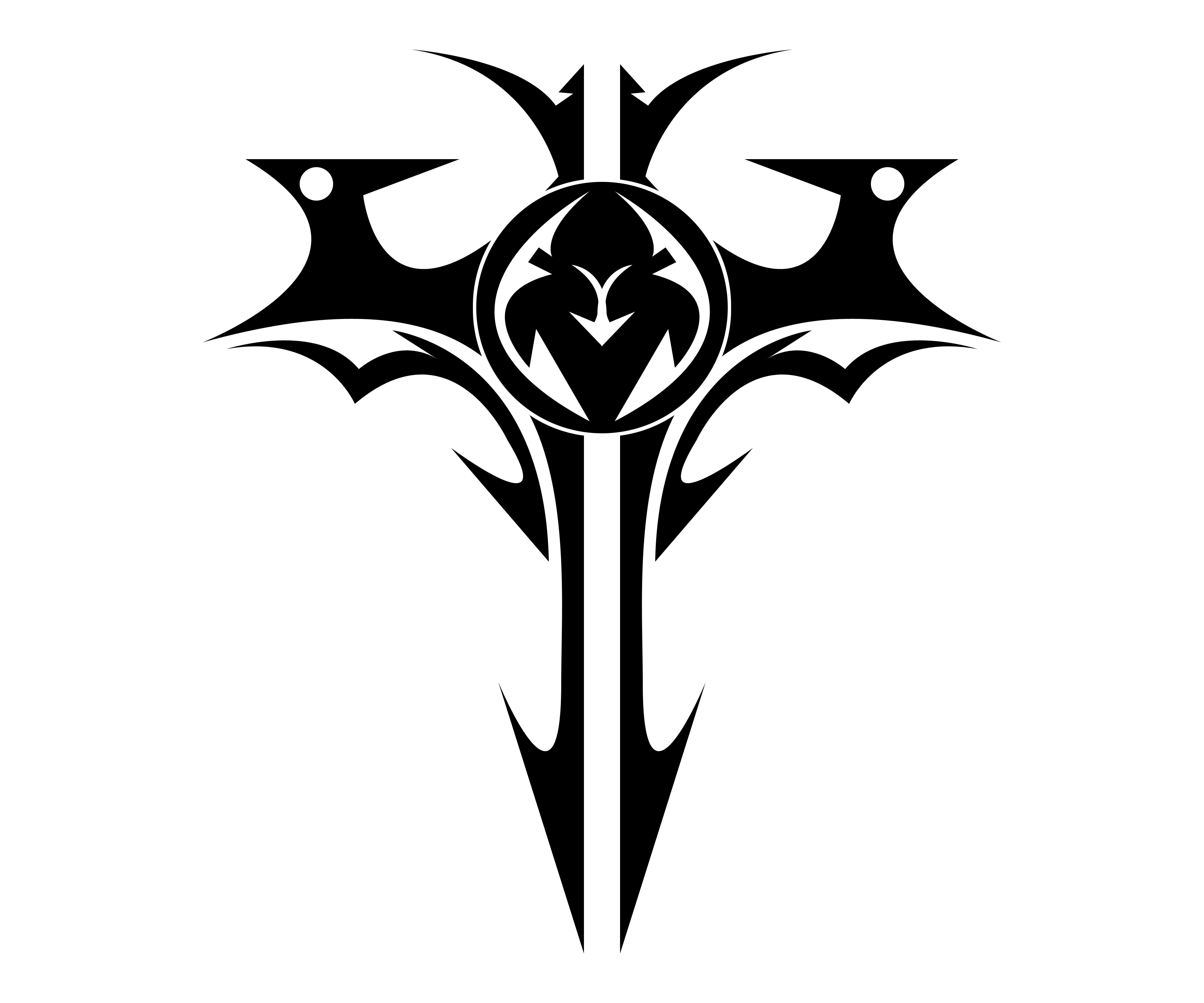 Simple Cross Drawings ...