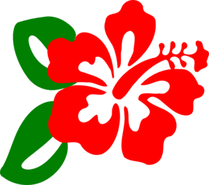 815 views Red Hibiscus clip art - vector clip art online, royalty free ...