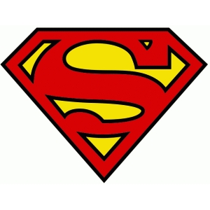 Silhouette Design Store - View Design #87596: superman logo