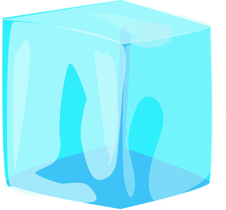 Free photo Melting Blue Cold Block Cube Water Ice Frozen - Max Pixel