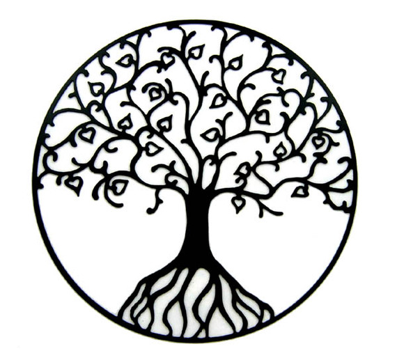 Tree With Roots Drawing Clipart - Free to use Clip Art Resource