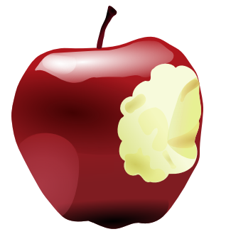 Free Apple Clipart, 3 pages of Public Domain Clip Art