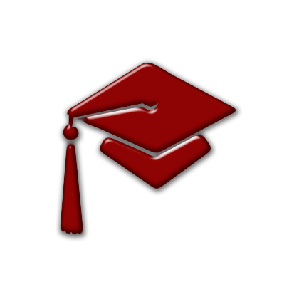 Red Graduation Cap Clipart