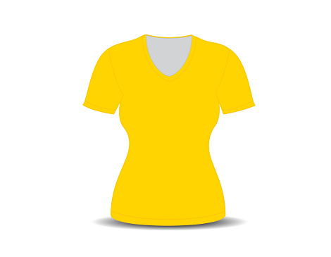 Yellow T Shirt Shirt Blank Pictures, Images and Stock Photos