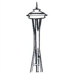 Seattle space needle clip art