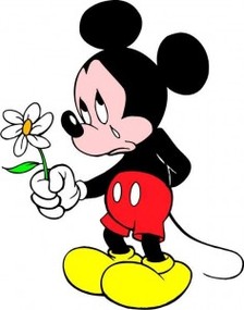 Mickey Mouse Sad Face Clipart - Free to use Clip Art Resource