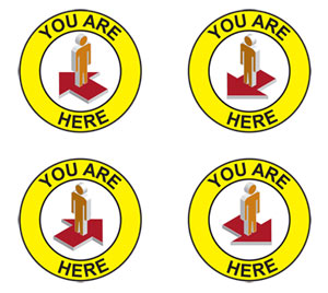 You Are Here Clipart