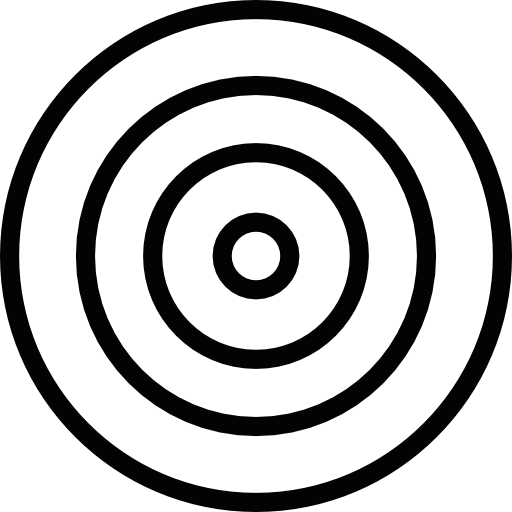White bullseye - Free weapons icons