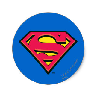 Superman Logo Stickers | Zazzle.co.uk