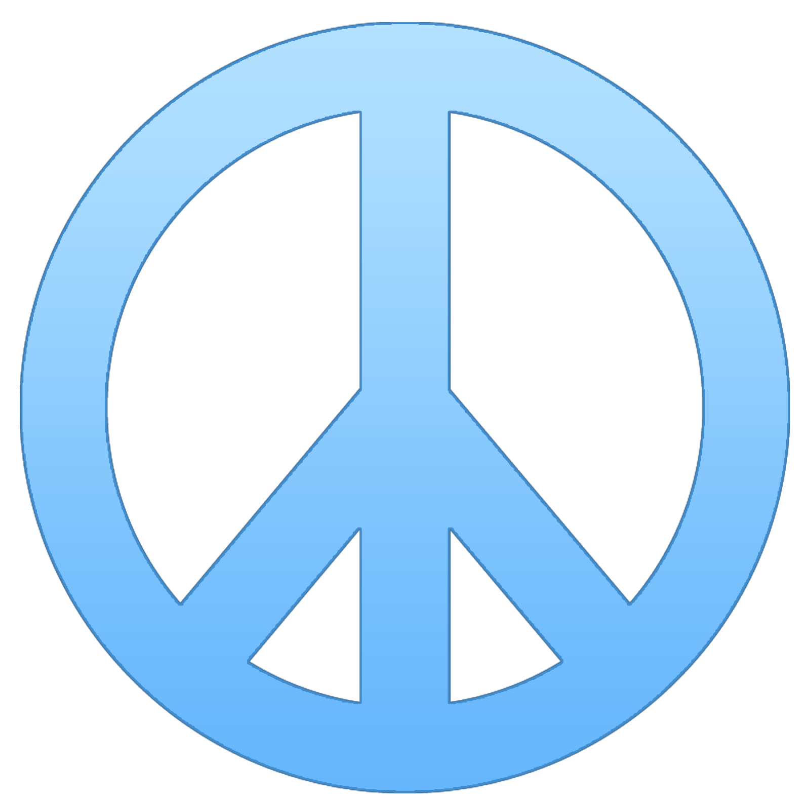 Peace Sign Template ClipArt Best
