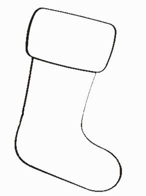 Sock Template - ClipArt Best