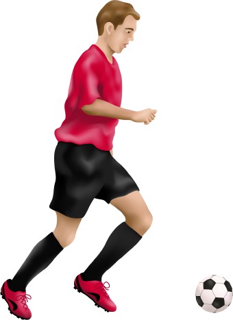 Soccer Player Clipart - Free Clipart Images