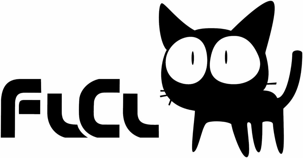 FuliCuli FLCL -- Cat Logo Anime Decal Sticker – KyokoVinyl