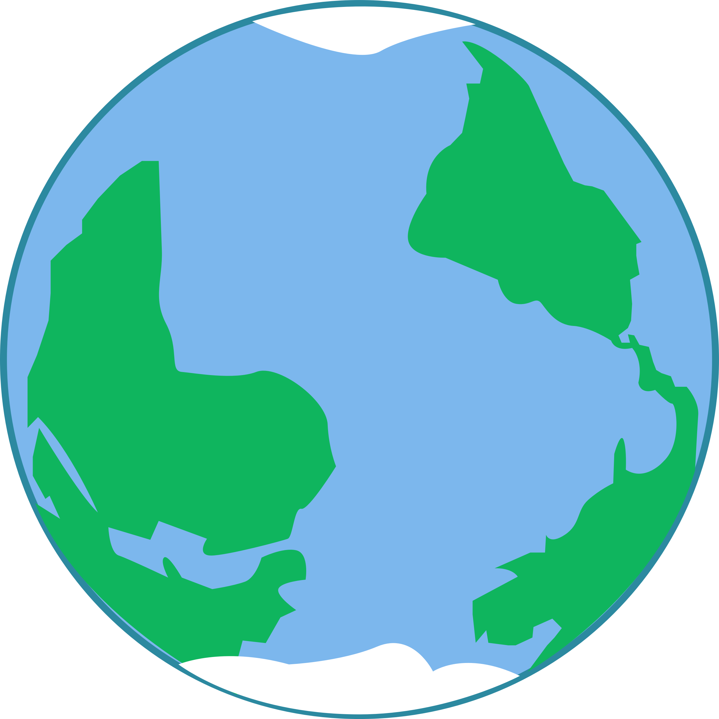 Earth Globe Map: World Globe with Rainbow, Planet Earth Clip Art ...