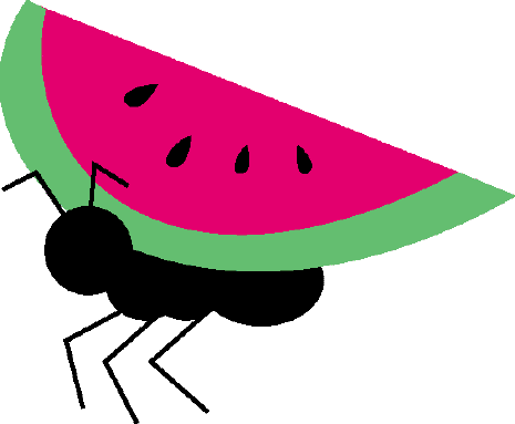 Picnic ant clipart