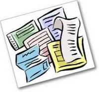 Business Documents Clipart