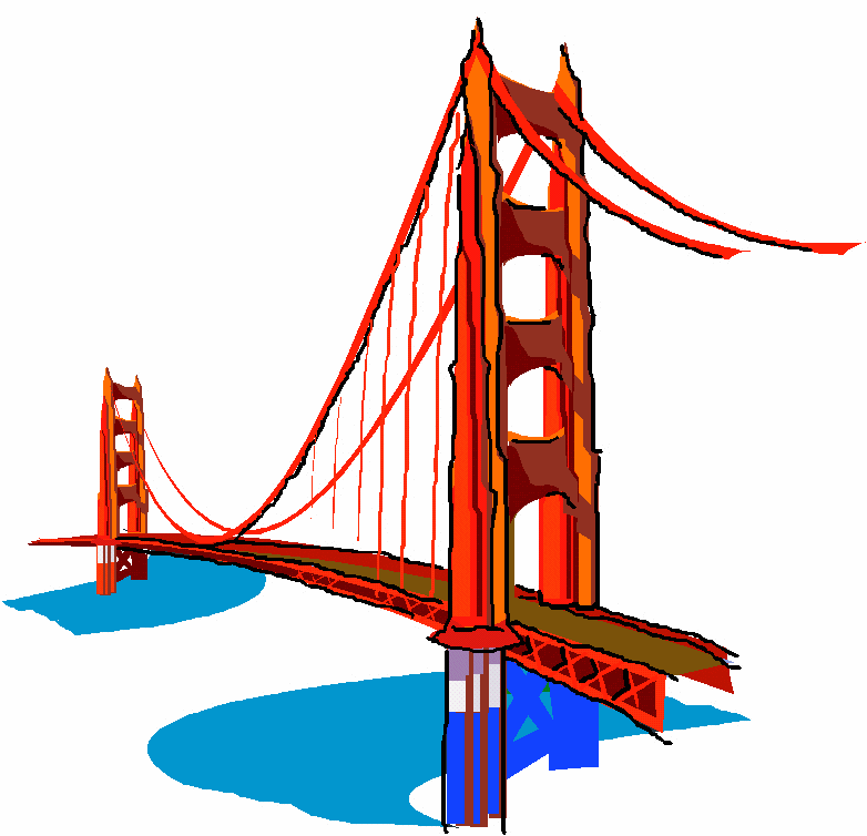 Golden Gate Bridge Clipart | Free Download Clip Art | Free Clip ...