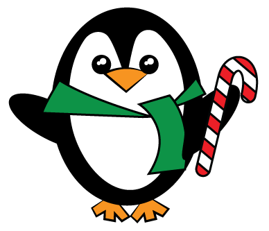 Penguin clipart christmas - ClipartFox