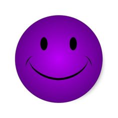 Smiley faces, Purple and Smileys