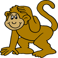 Baby Monkey Clip Art - Free Clipart Images